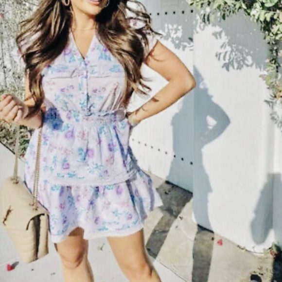 NWT LoveShackFancy X Target Lou double ruffle dress - size M - Picture 9 of 13